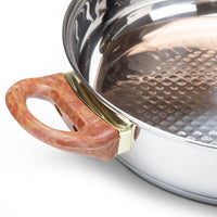 Thumbnail for Batería de Cocina 11 Piezas Acero Tricapa Inoxidable