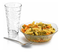 Thumbnail for Vajilla Diamante Moderna Platos Vasos Santa Elenita 12 Pzs