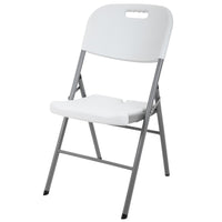 Thumbnail for Silla Plegable Plastico Blanca 45x50x88 cm KingsHouse
