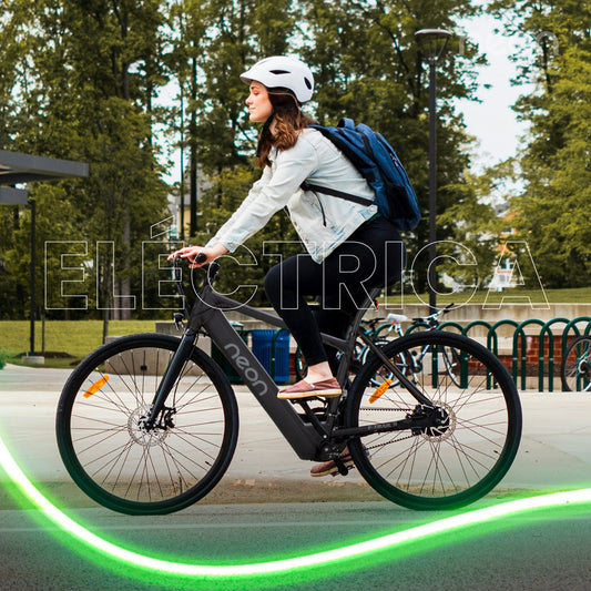 Bicicleta Eléctrica Aluminio R27.5 Freno Disco Shimano 21 VETRAIL - 9B