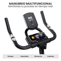 Thumbnail for Bicicleta Estática Fija 6 Kg Para Spinning Cardio Fitness