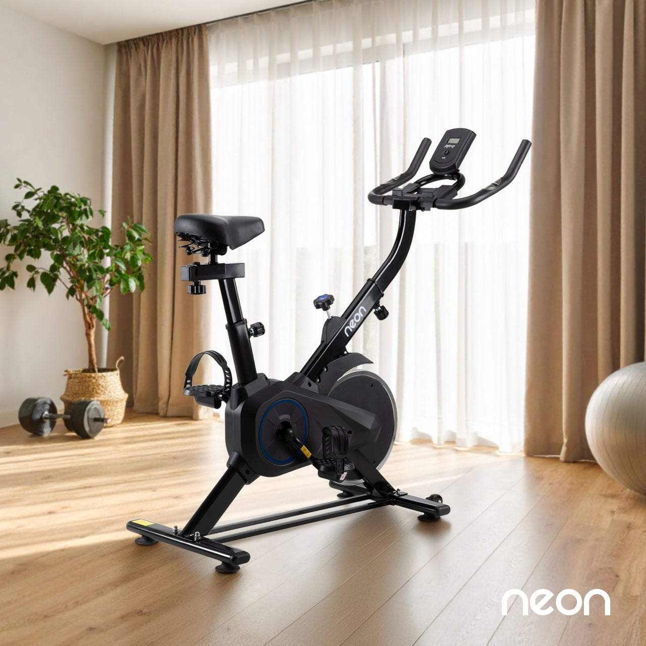 Bicicleta Estática Fija 6 Kg Para Spinning Cardio Fitness