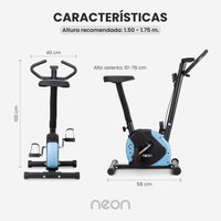 Thumbnail for Bicicleta Estática Para Spinning Cardio Fitness Gym En Casa