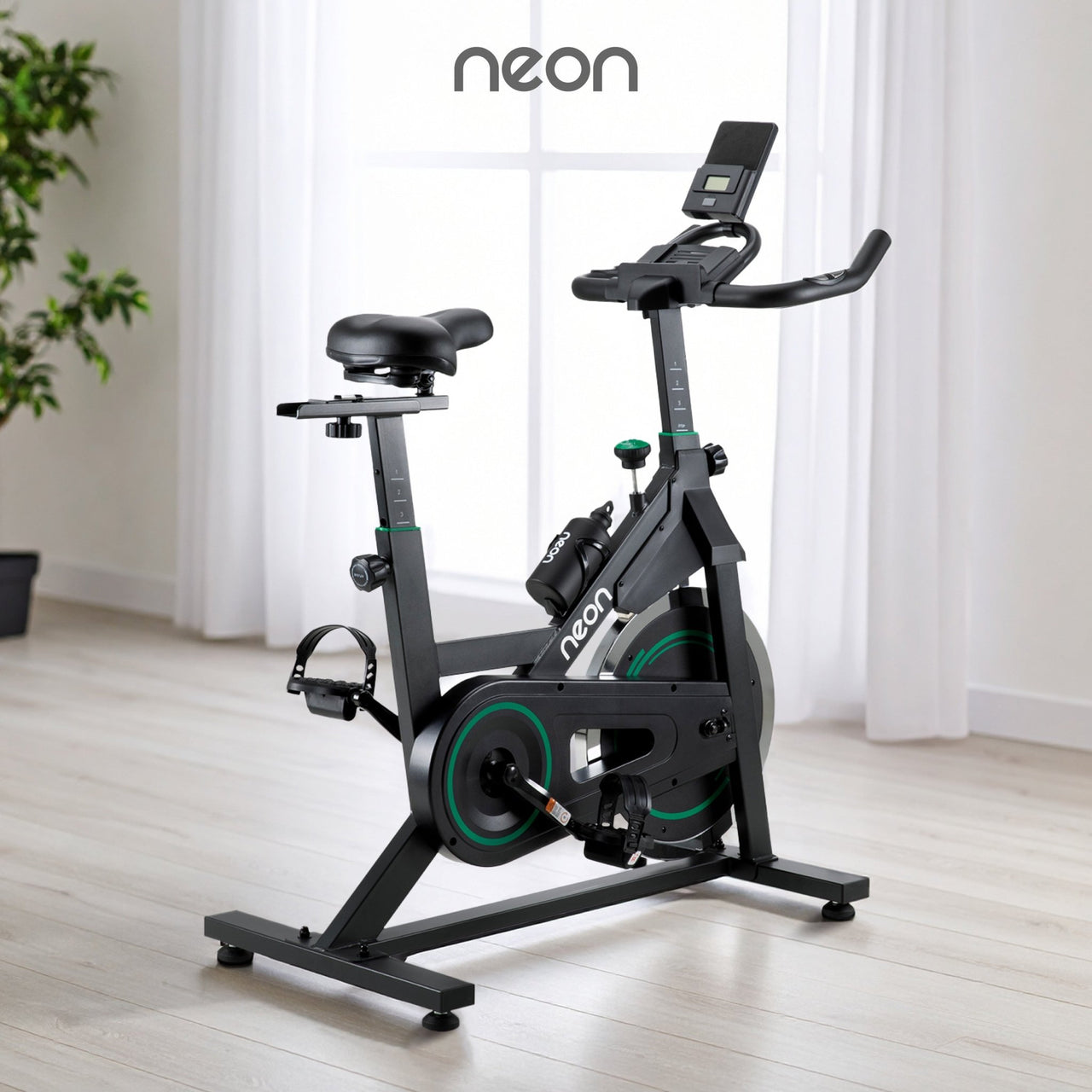 Bicicleta Fija Para Spinning Pro 15 kg Estática Cardio Hogar