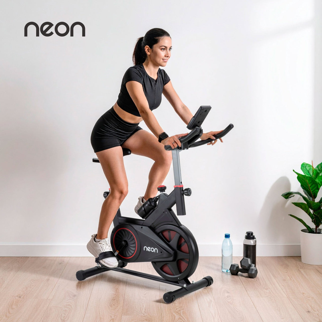 Bicicleta Fija Para Spinning Pro 8 kg Estática Cardio Hogar
