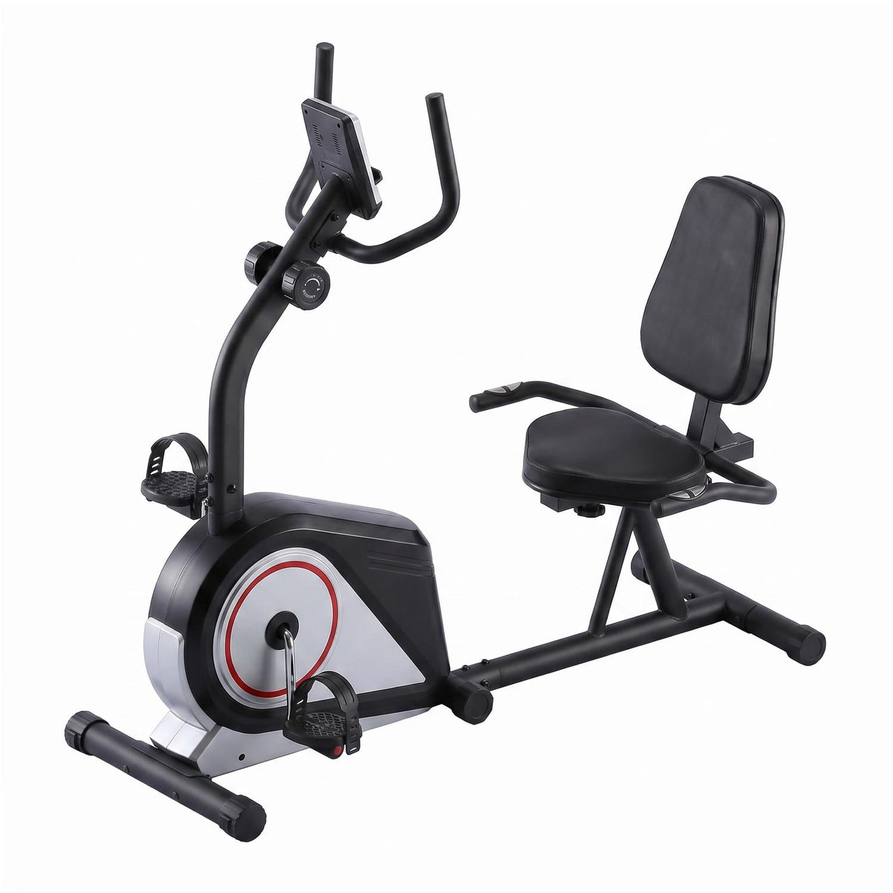 Bicicleta Fija Reclinada Estática 8 Niveles Resistencia
