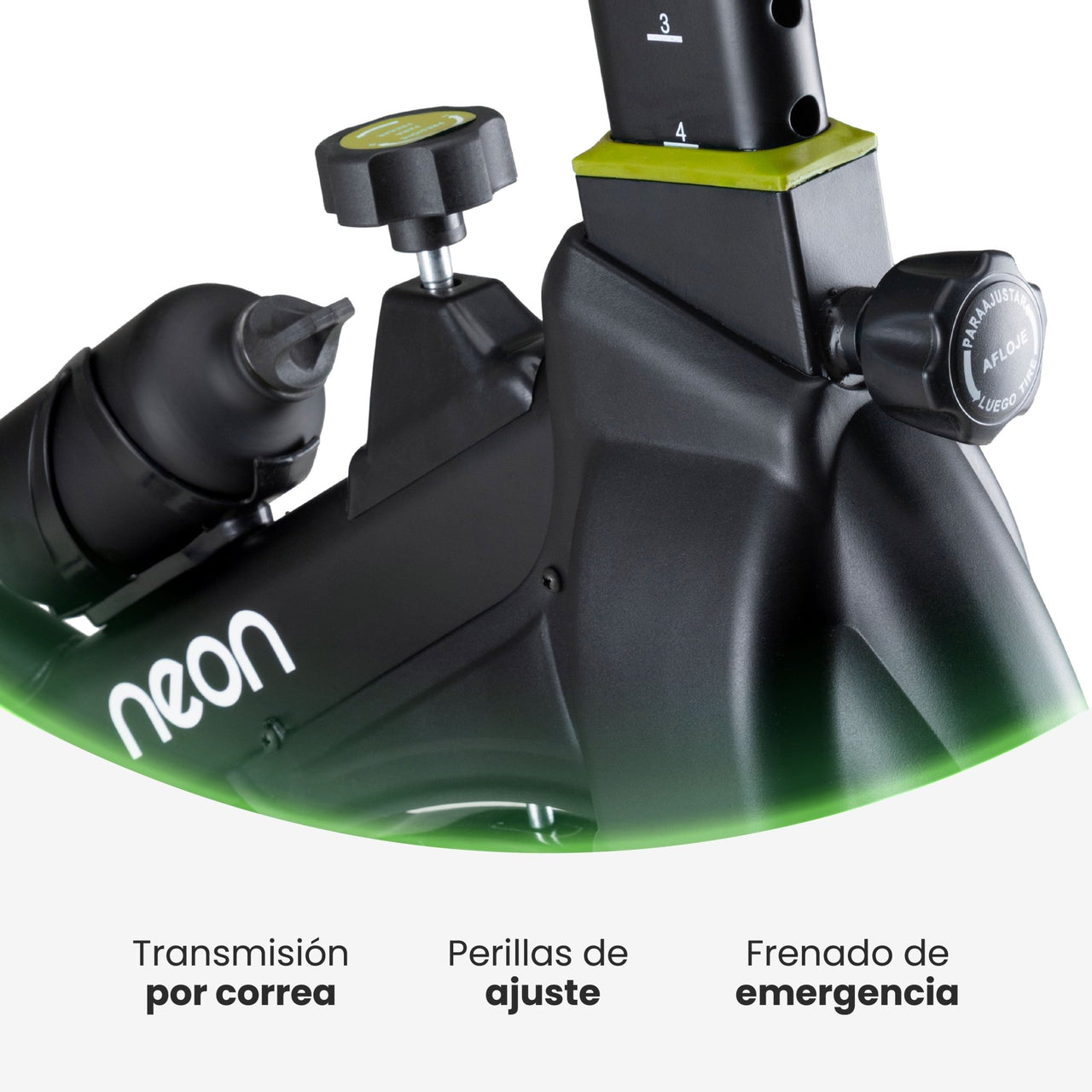 Bicicleta Fija Spinning Pro Rueda 18kg Estática Cardio Hogar