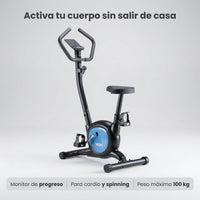Thumbnail for Bicicleta Fija Spinning y Cardio NEON con Pantalla Digital