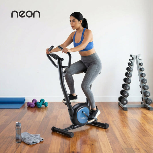 Bicicleta Fija Spinning y Cardio NEON con Pantalla DigitalBIFISPIN-1