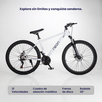 Thumbnail for Bicicleta Montaña R26, 21 Velocidades Frenos Disco Shimano