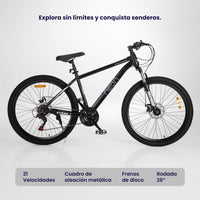 Thumbnail for Bicicleta Montaña R26, 21 Velocidades Frenos Disco Shimano