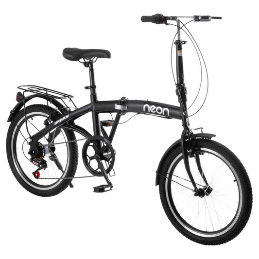 Bicicleta Plegable Vintage R20 7 Velocidades Acero NeonURBAN - B