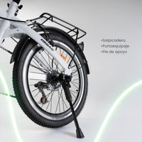 Thumbnail for Bicicleta Plegable Vintage R20 7 Velocidades Acero Neon