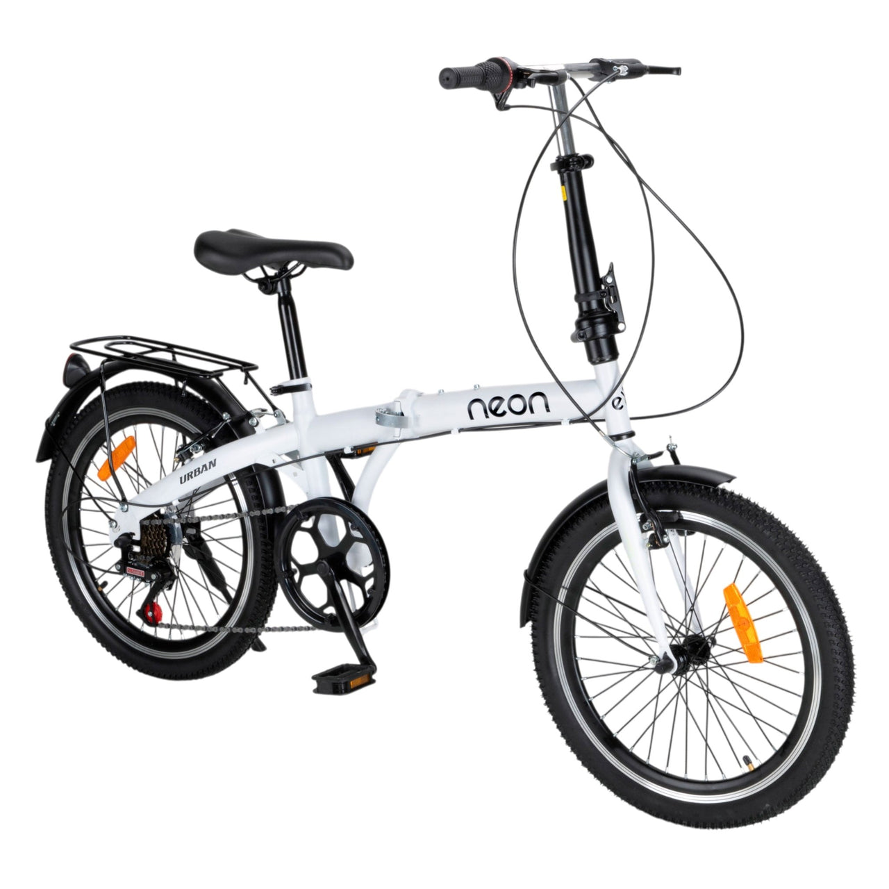 Bicicleta Plegable Vintage R20 7 Velocidades Acero Neon