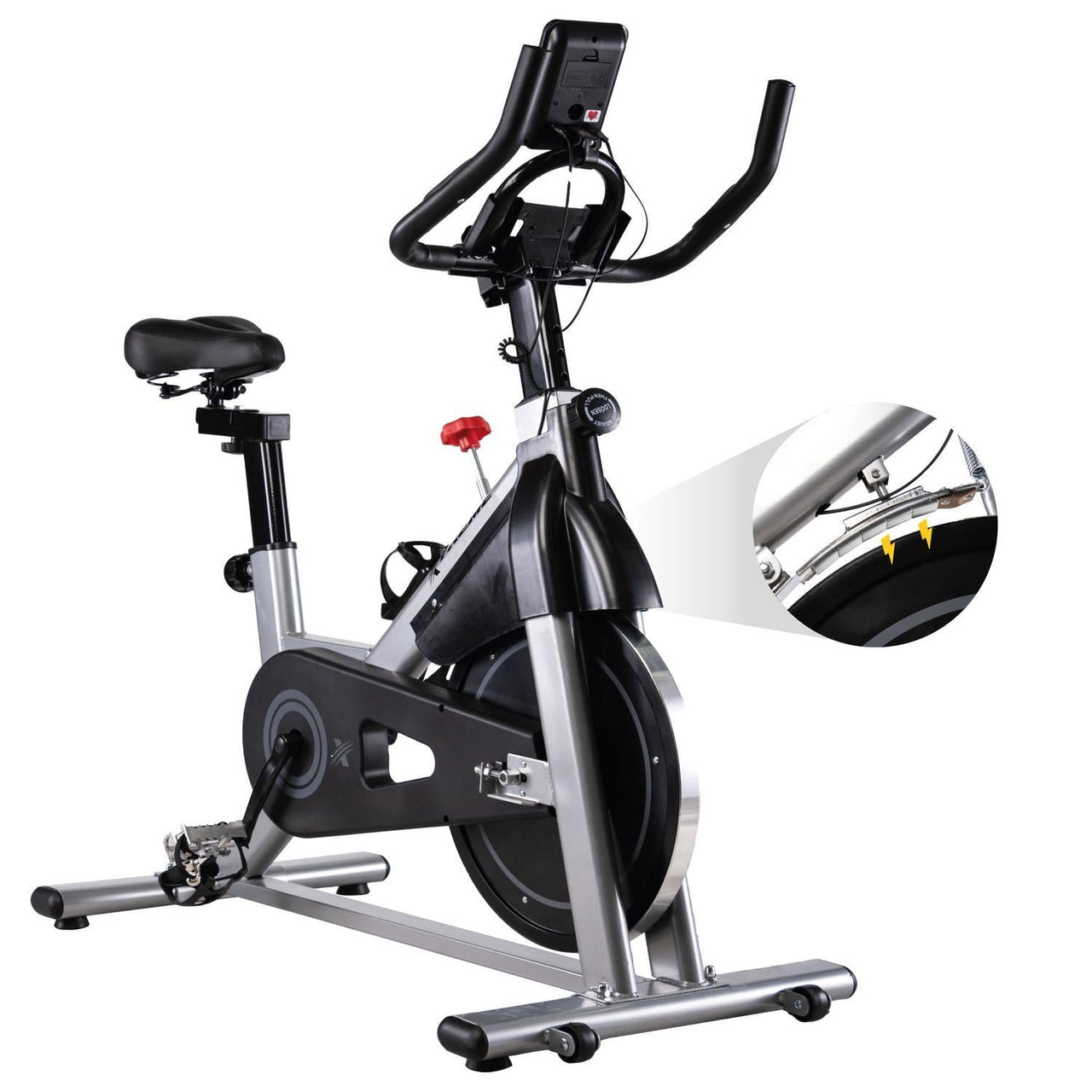 Bicicleta Spinning 15 Kg Freno Magnetico Bicicleta Fija Gym
