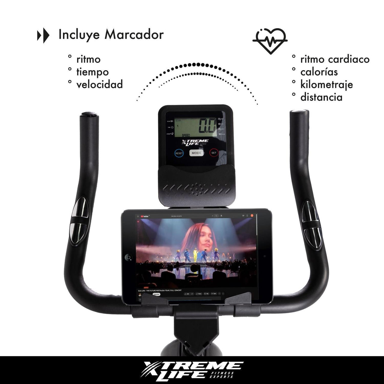 Bicicleta Spinning 15 Kg Freno Magnetico Bicicleta Fija Gym