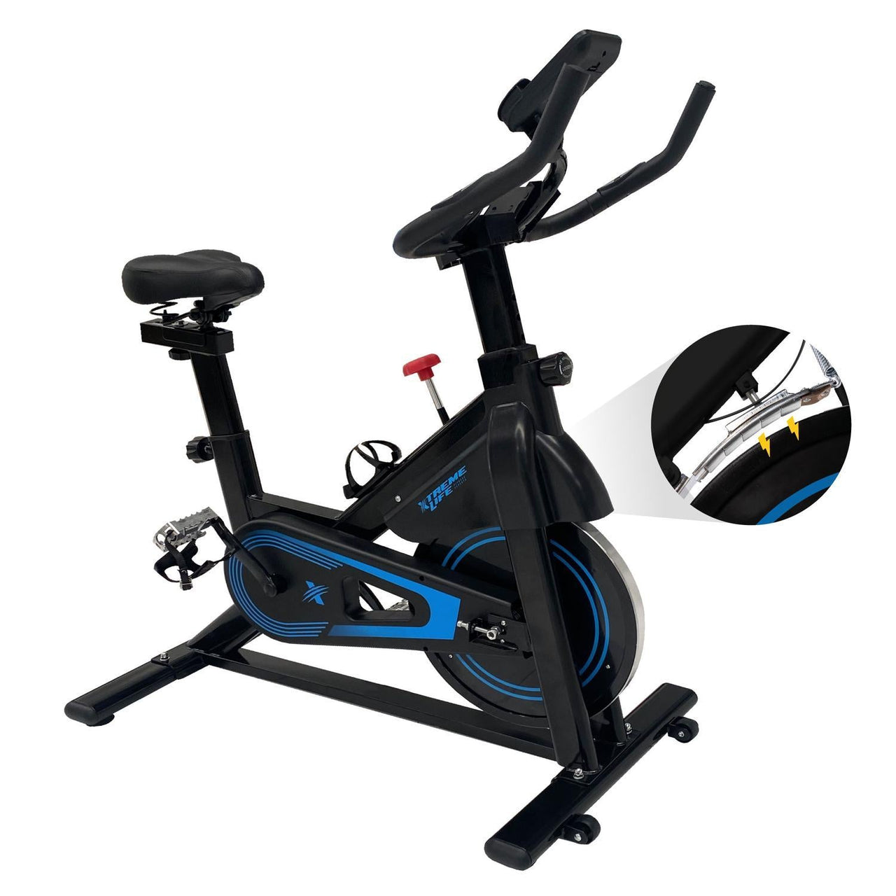Bicicleta Spinning 15 Kg Freno Magnetico Bicicleta Fija Gym