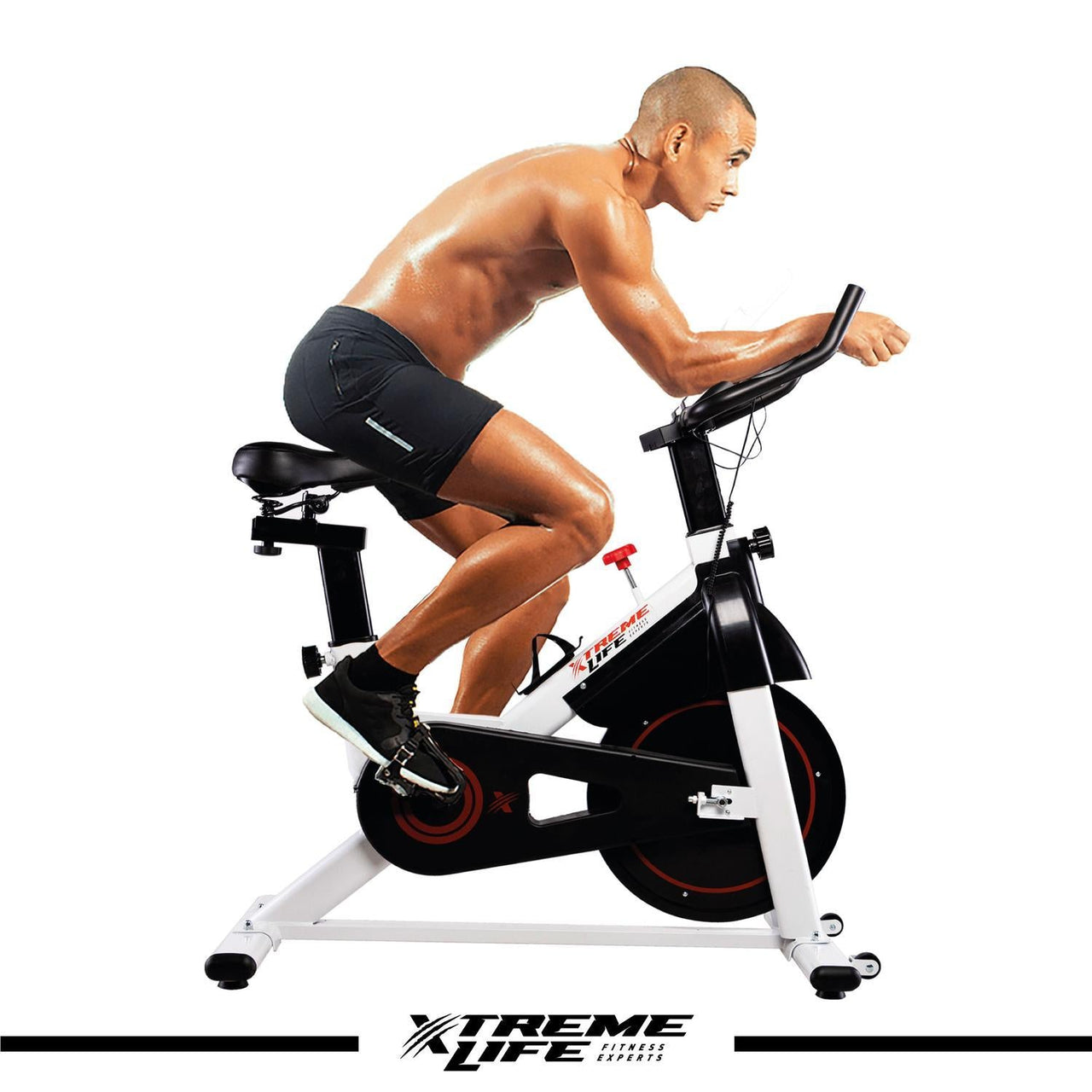 Bicicleta Spinning 15 Kg Freno Magnetico Bicicleta Fija Gym