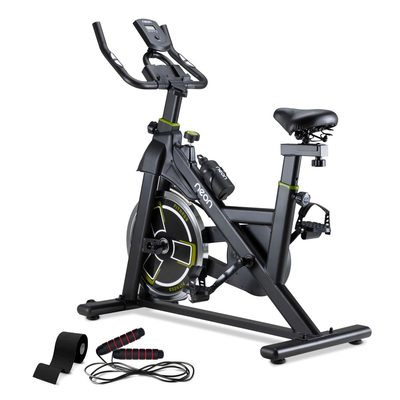 Bicicleta Spinning + Cuerdas Saltar + Cintas Kinesiológicas