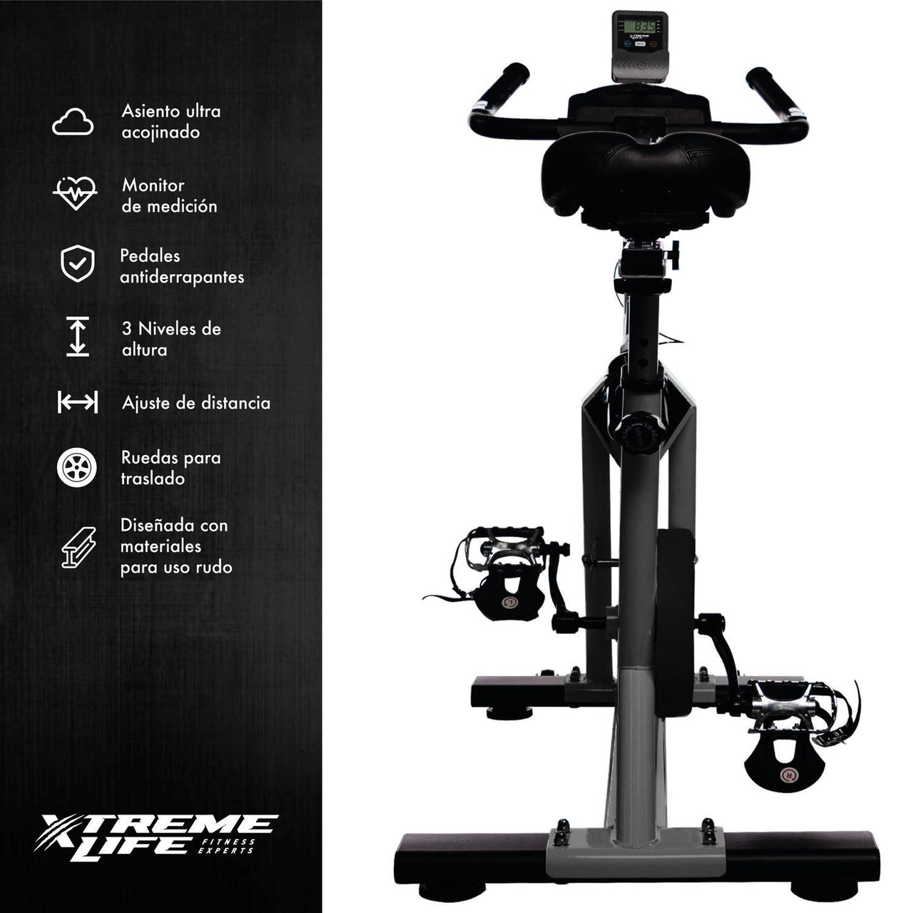 Bicicleta Spinning Indoor Fija 20 Kilos Profesional Cardio