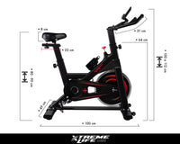 Thumbnail for Bicicleta Spinning Indoor Fija 20 Kilos Profesional Cardio