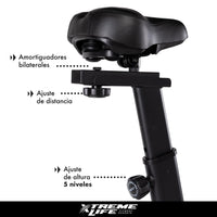 Thumbnail for Bicicleta Spinning Indoor Fija 20 Kilos Profesional Cardio