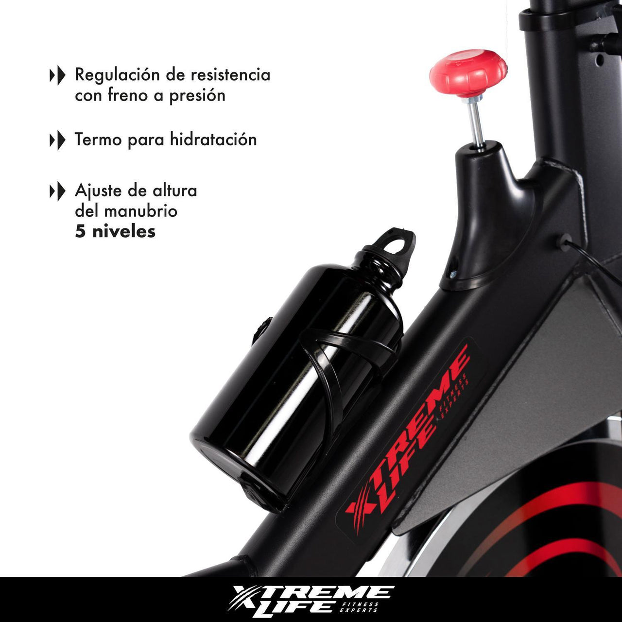 Bicicleta Spinning Indoor Fija 20 Kilos Profesional Cardio