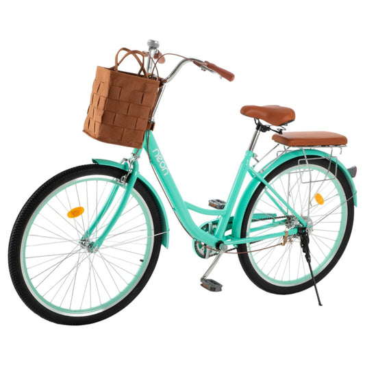 Bicicleta Urbana R26 Vintage Con Canastilla Retro ClásicaMaterialVINTA - M