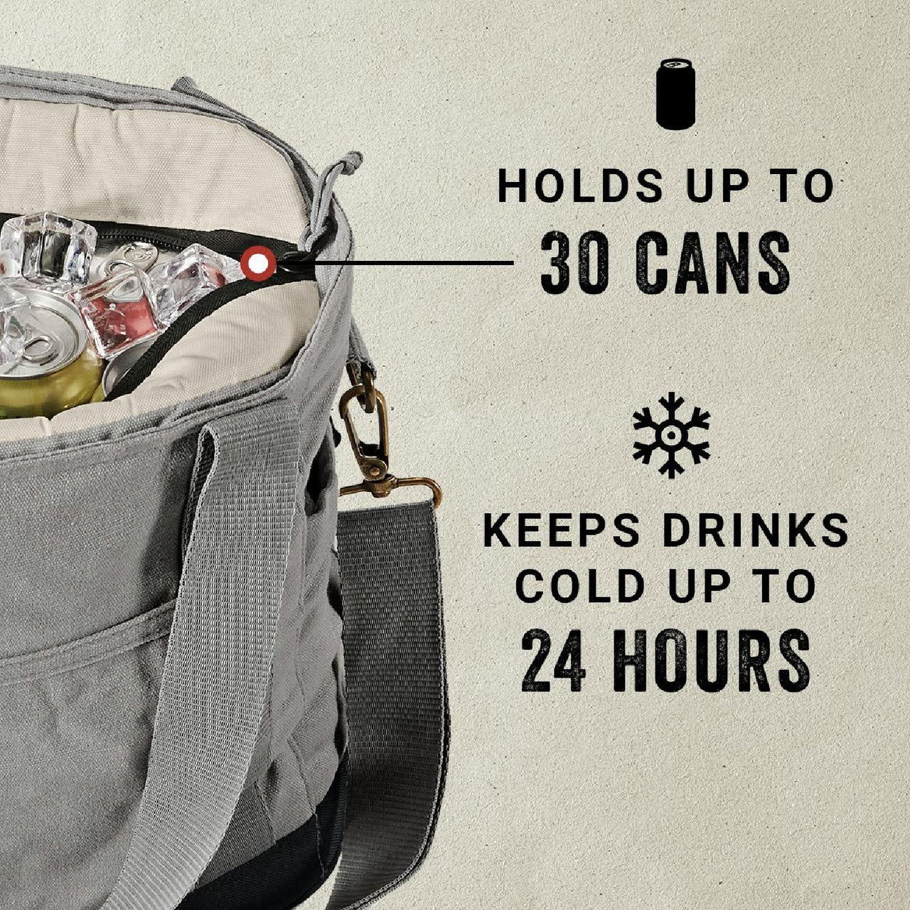 Bolsa Térmica Flexible BCKROADS SOFT COOLER 30 Latas Coleman