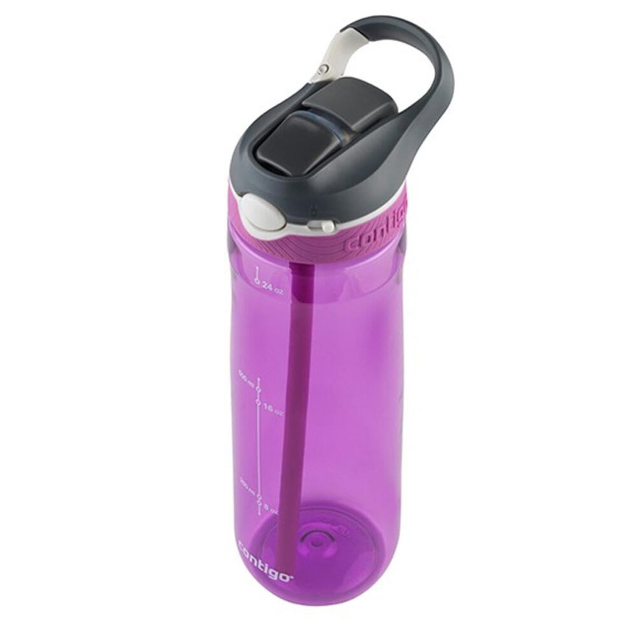 Botella Agua Plastica 24 Oz Sistema Autospout Ashland 72342 Morado Orquidea Conti