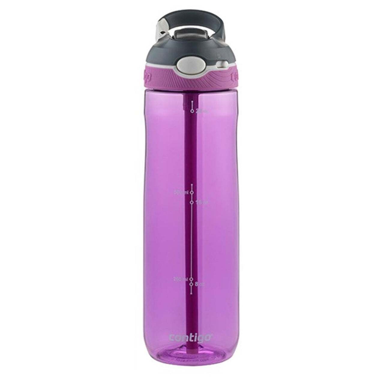 Botella Agua Plastica 24 Oz Sistema Autospout Ashland 72342 Morado Orquidea Conti