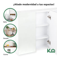 Thumbnail for Botiquin Con Espejo Para Baño Organizador 3 Puertas Gabinete