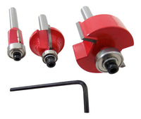 Thumbnail for Brocas Fresas 1/4 Carburo 6,35mm Router Rebajadora Kit 15pzs