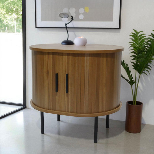 Buró Cómoda De Noche Maple Minimalista Recámara Sala MdfBUR - MAPLE1 - MAD
