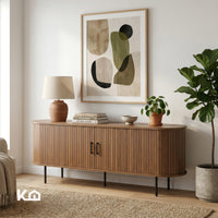 Thumbnail for Buró Mesa De Noche Maple Recámara Mdf Cómoda Minimalista