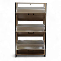 Thumbnail for Mueble Zapatero Gabinete Organizador con 3 Niveles