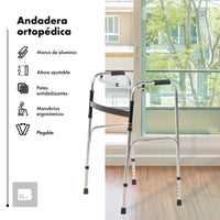 Thumbnail for Andadera Ortopedica Silla Para Adulto Mayor Altura Ajustable