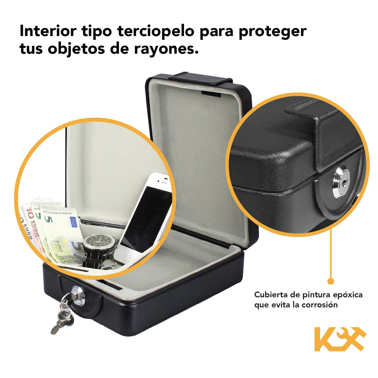 Caja Valor Embutible de 20 cm Ts0307 Kingsman