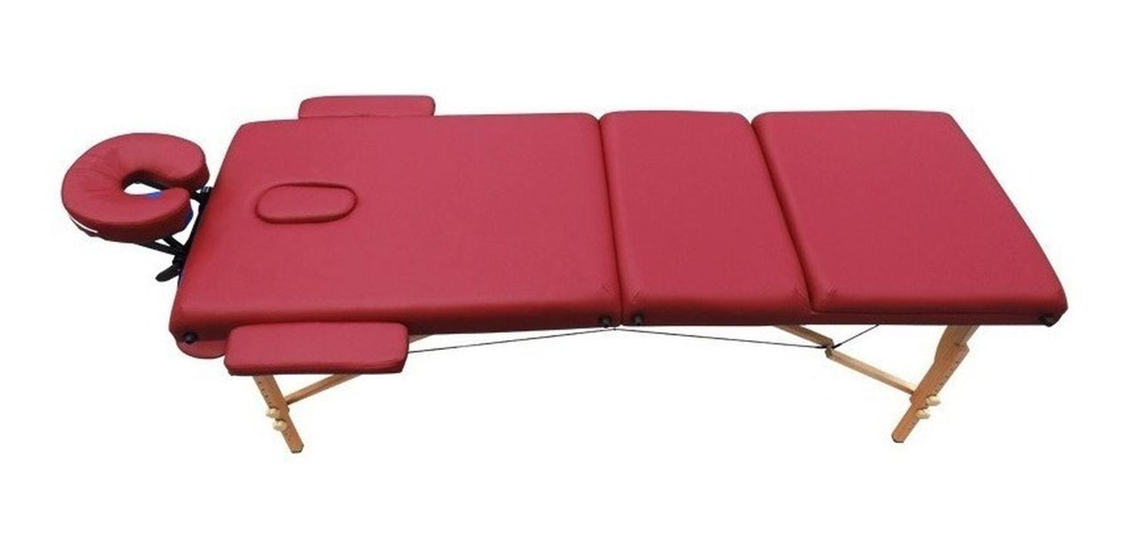 Cama Masaje Plegable 3 Secciones Spa Tatuaje Tattoo Salon