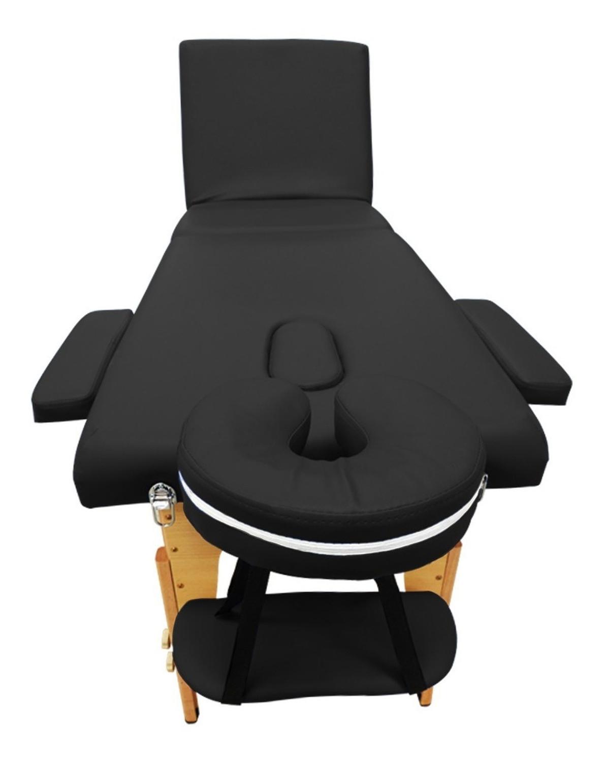 Cama Masaje Plegable 3 Secciones Spa Tatuaje Tattoo Salon