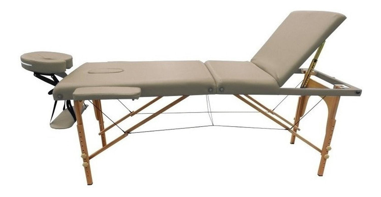 Cama Masaje Plegable 3 Secciones Spa Tatuaje Tattoo Salon