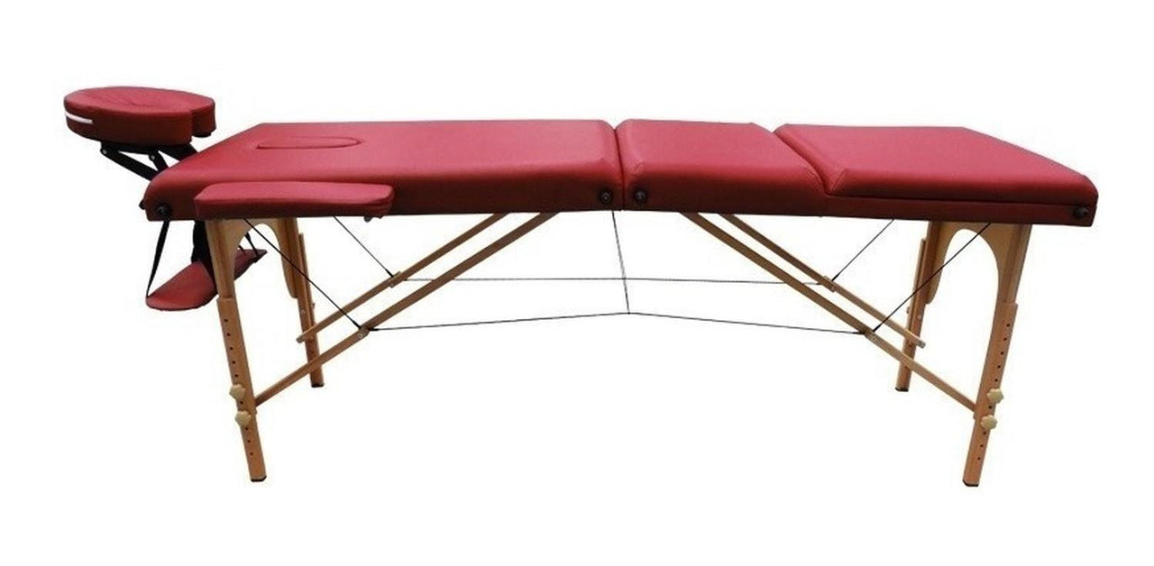 Cama Masaje Plegable 3 Secciones Spa Tatuaje Tattoo Salon