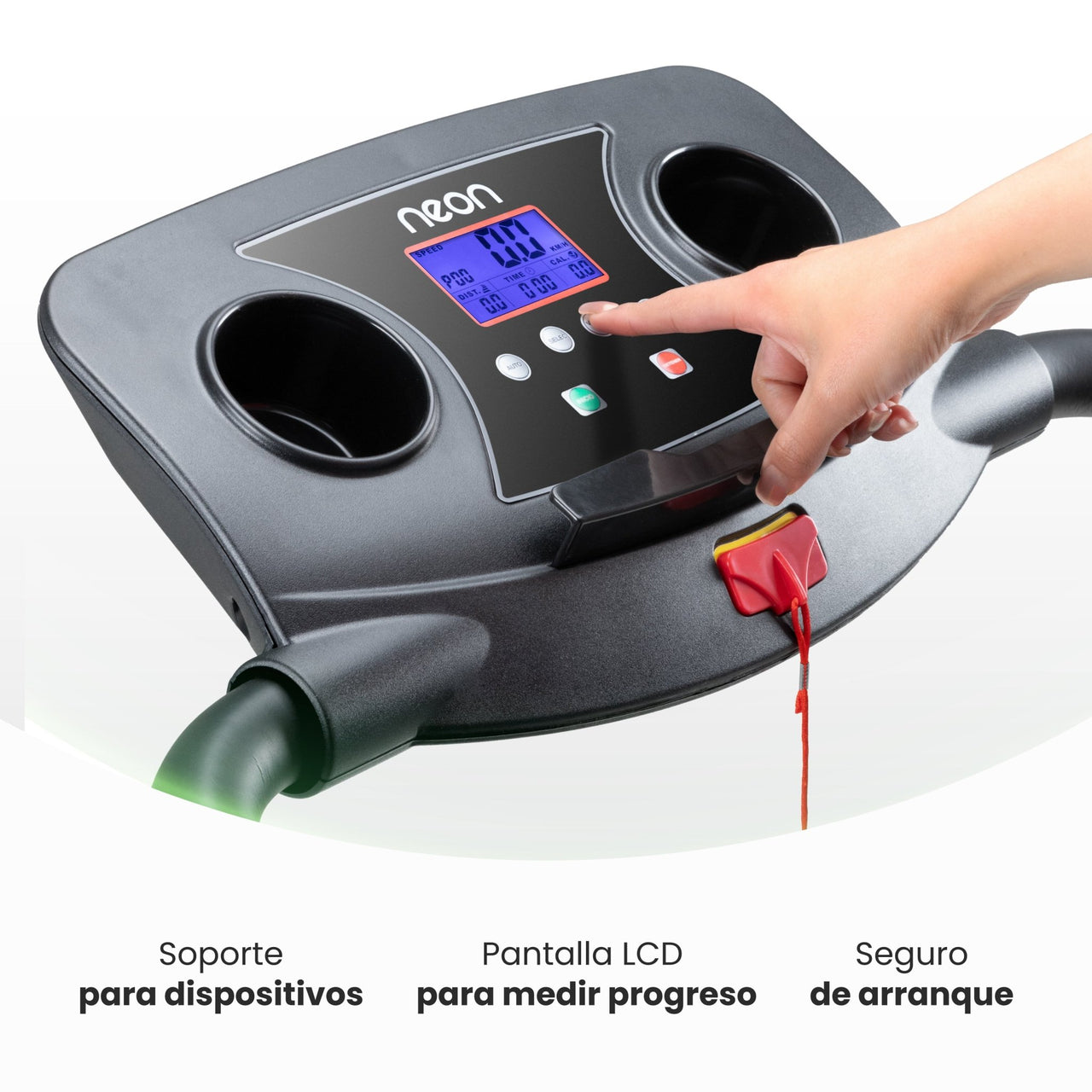 Caminadora 10 km/h + Cuerdas Saltar + Cintas Kinesiológicas