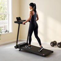 Thumbnail for Caminadora 14 km/h + Cuerdas Saltar + Cintas Kinesiológicas