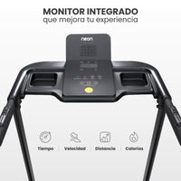 Thumbnail for Caminadora Corredora Eléctrica 2 HP 14 Km/h Monitor Digital