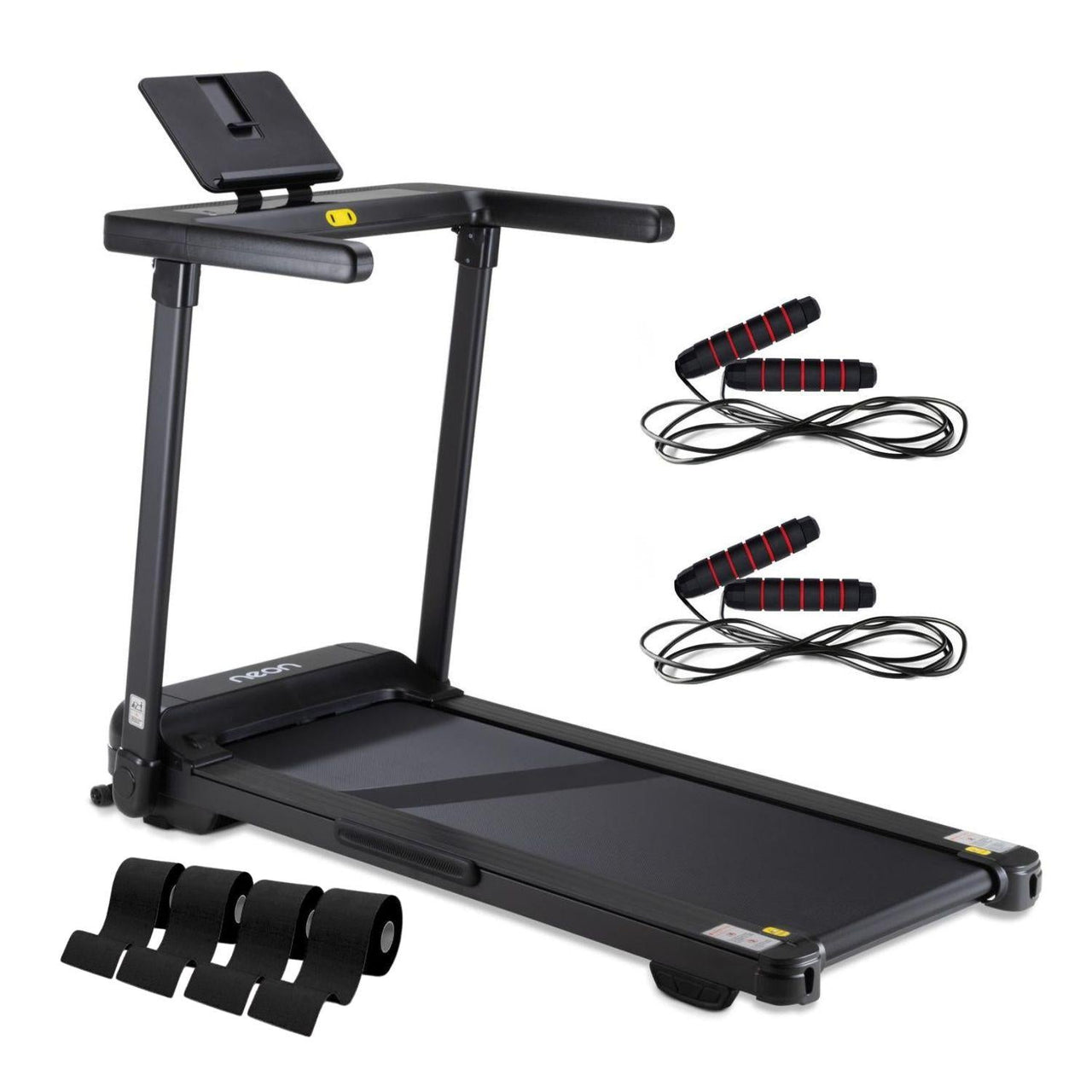 Caminadora Eléctrica 25 Niveles Inclinación 14 km Kit Cardio
