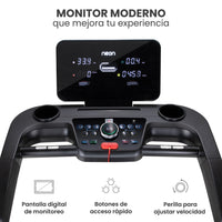 Thumbnail for Caminadora Eléctrica Cardio Fitness Con Monitor Smart LED