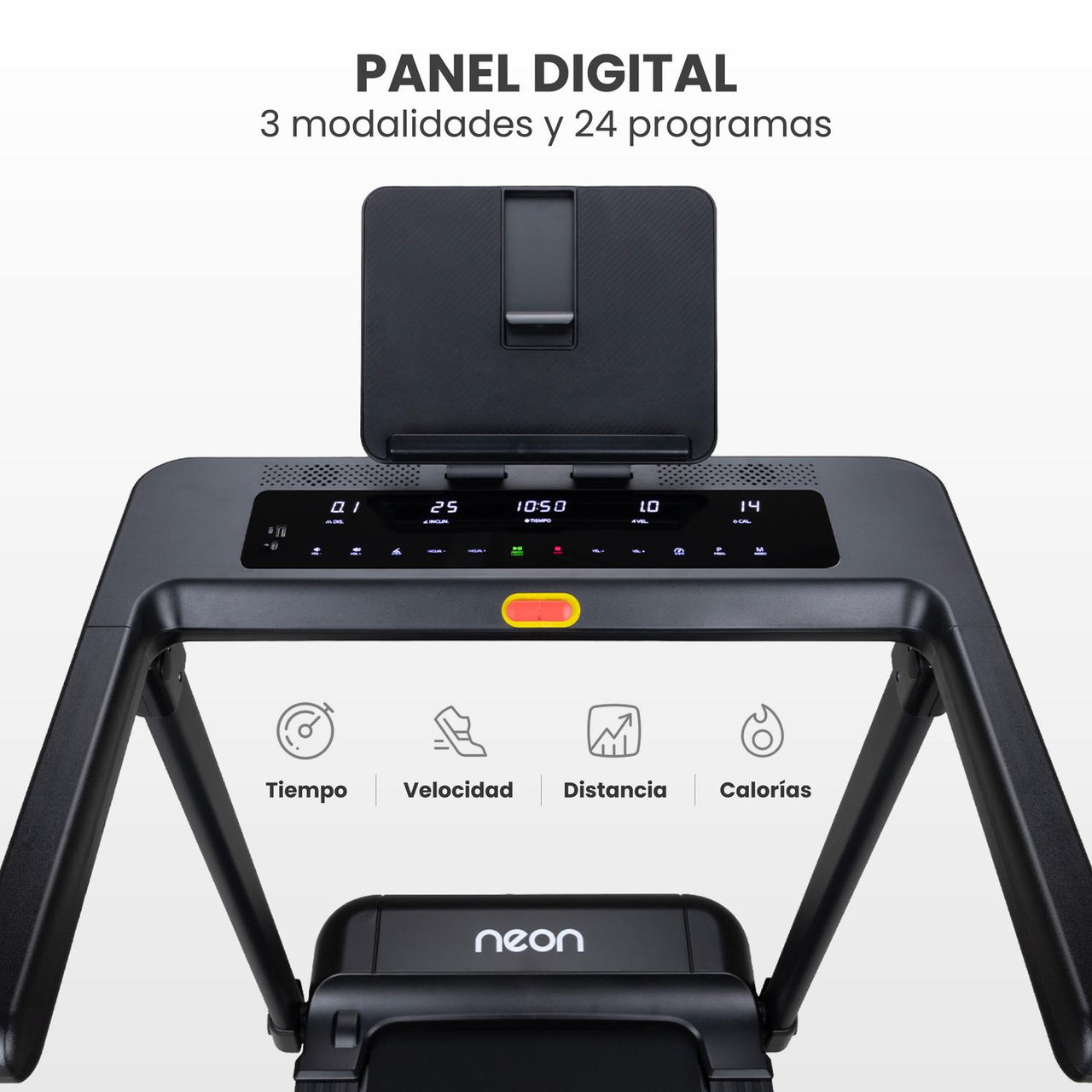 Caminadora Eléctrica Cardio Fitness Con Monitor Smart LED