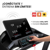 Thumbnail for Caminadora Eléctrica Pantalla LED4.5 HP 12 km/h + Kit Cardio