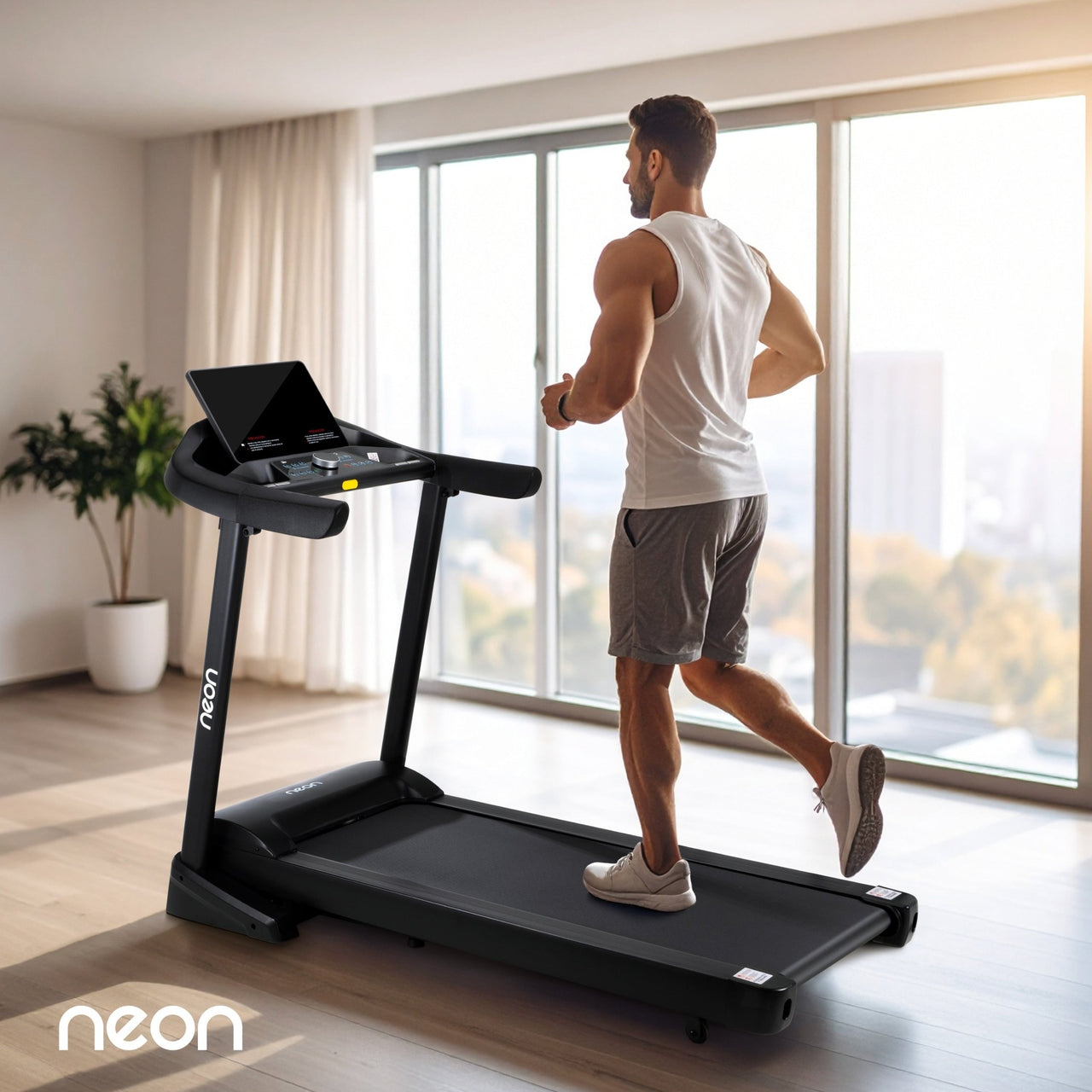 Caminadora Eléctrica Para Caminar Y Correr Con Pantalla LED